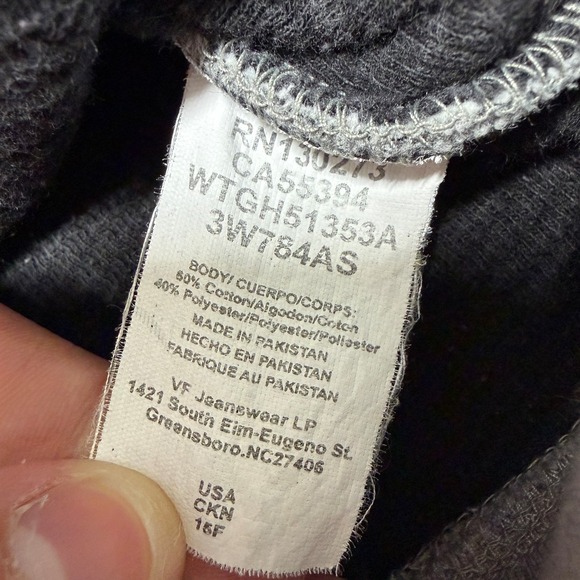 Wrangler Riggs Workwear Gray Full Zip Thermal Hood Jacket Heavyweight Mens Large - Picture 9 of 16